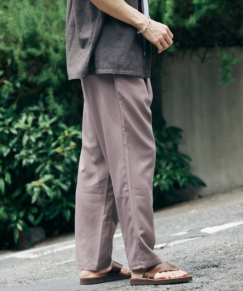 JOURNAL STANDARD relume(ジャーナルスタンダード レリューム)の「"イージーケア"TECH AIR DRY ウォッシャブルパンツ(スラックス・メンズ・チャコールグレー/ブラック/ライトグレー/ベージュ・SMALL/MEDIUM/LARGE)」の17枚目の写真