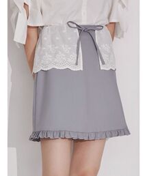 merry jenny | レースフラップミニスカート(スカート)