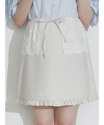 merry jenny | レースフラップミニスカート(スカート)