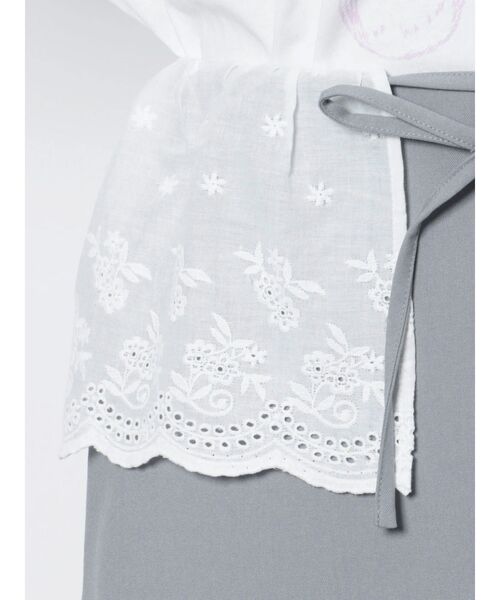 merry jenny（メリージェニー）の「レースフラップミニスカート（スカート・レディース・ブルー/ブラック/アイボリー・FREE）」の10枚目の写真