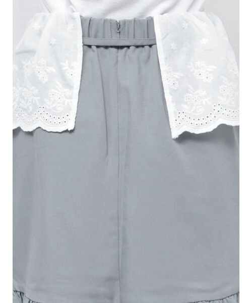 merry jenny（メリージェニー）の「レースフラップミニスカート（スカート・レディース・ブルー/ブラック/アイボリー・FREE）」の11枚目の写真