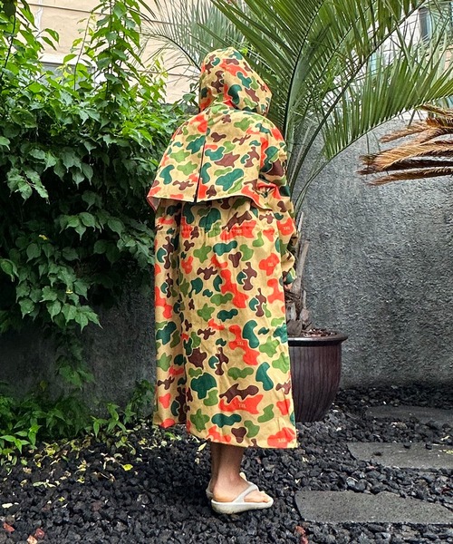 minsobi（ミンソビ）の「3color オーバーサイズレインコート（ナイロンジャケット・メンズ・チェック/ブラック/ベージュ・FREE）」の20枚目の写真