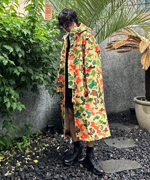 minsobi（ミンソビ）の「3color オーバーサイズレインコート（ナイロンジャケット・メンズ・チェック/ブラック/ベージュ・FREE）」の17枚目の写真