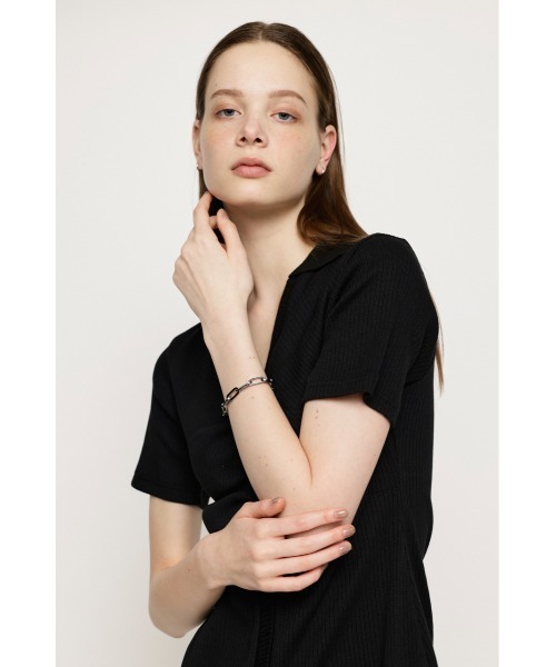 SLY(スライ)の「STAINLESS BRACELET ステンレス ブレスレット(ブレスレット・レディース・シルバー・FREE)」の1枚目の写真