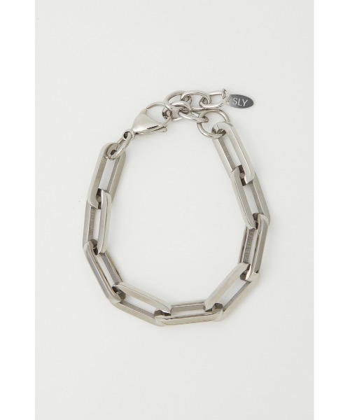 SLY(スライ)の「STAINLESS BRACELET ステンレス ブレスレット(ブレスレット・レディース・シルバー・FREE)」の2枚目の写真
