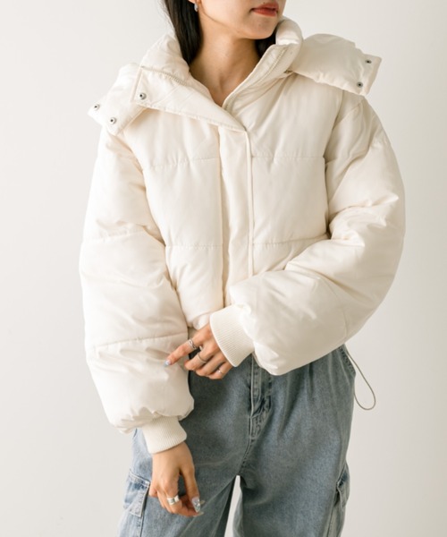 セール】中綿ショートブルゾン 1032070020（ダウンジャケット/コート