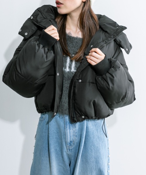 セール】中綿ショートブルゾン 1032070020（ダウンジャケット/コート