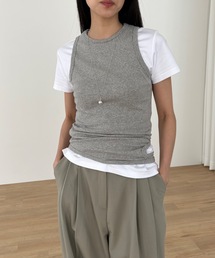 Didot.showroom | ローホールアメスリタンクトップ(タンクトップ)