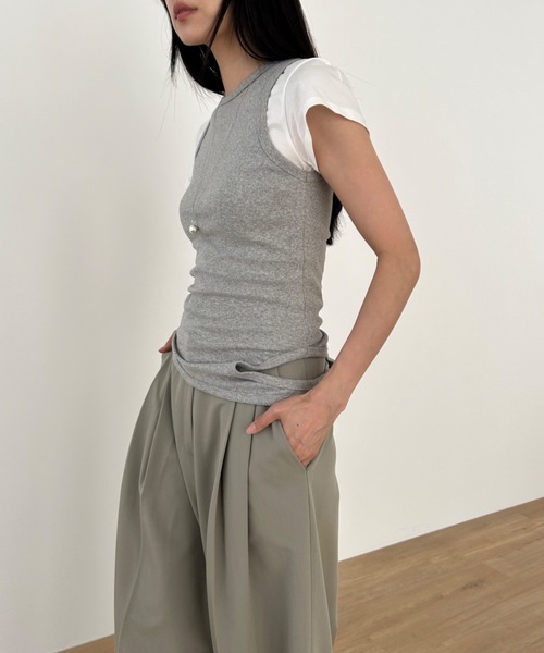 Didot.showroom トップス Didot.showroom（ディドット ショールーム）の「ローホールアメ