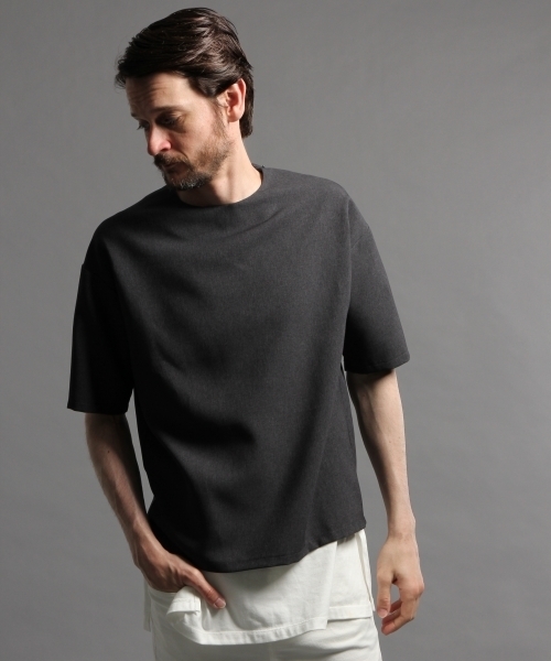 HARE（ハレ）の「デザインZIPプルオーバー(HARE)（Tシャツ/カットソー・メンズ・グレー/カーキ/ブラック・LARGE/SMALL/MEDIUM）」の21枚目の写真