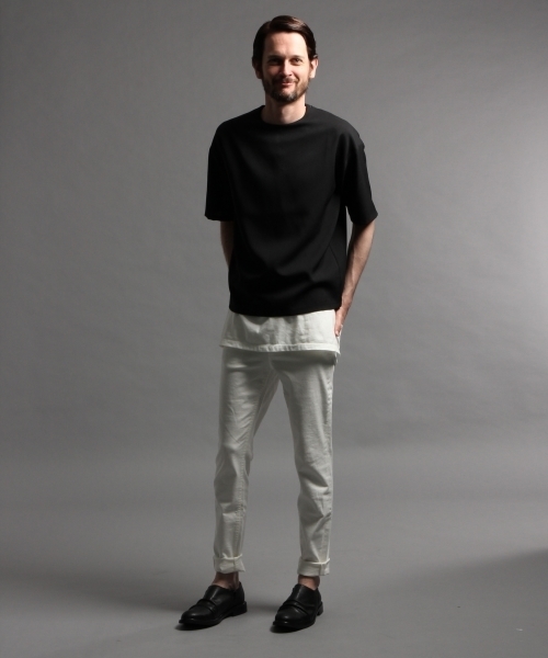 HARE（ハレ）の「デザインZIPプルオーバー(HARE)（Tシャツ/カットソー・メンズ・グレー/カーキ/ブラック・LARGE/SMALL/MEDIUM）」の15枚目の写真