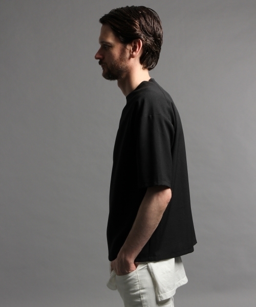 HARE（ハレ）の「デザインZIPプルオーバー(HARE)（Tシャツ/カットソー・メンズ・グレー/カーキ/ブラック・LARGE/SMALL/MEDIUM）」の18枚目の写真