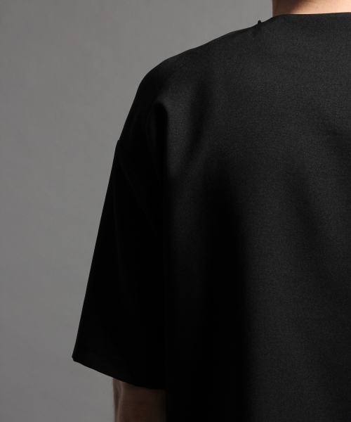 HARE（ハレ）の「デザインZIPプルオーバー(HARE)（Tシャツ/カットソー・メンズ・グレー/カーキ/ブラック・LARGE/SMALL/MEDIUM）」の10枚目の写真