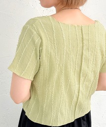 カットジャガードTシャツ【ZOZOTOWN限定アイテム】