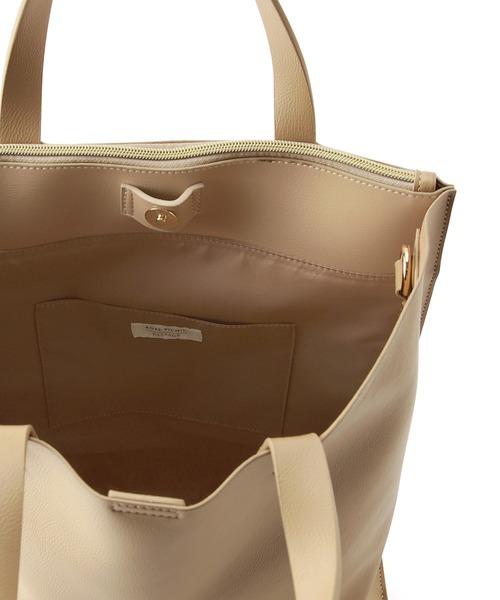 編み込みトートバッグ ベージュブラウン　籐　ラタン BPF03_1501927_50800?$VS_1500$