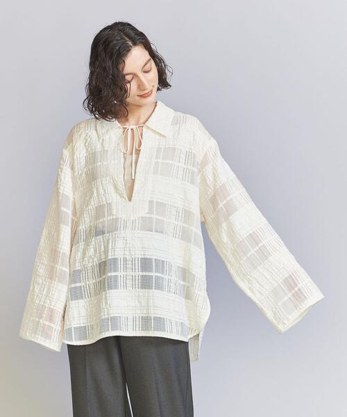 BEAUTY&YOUTH ビューティー　アンド　ユース　ブロックチェック　春夏 BEAUTY&YOUTH UNITED ARROWS（ビューティーアンドユース