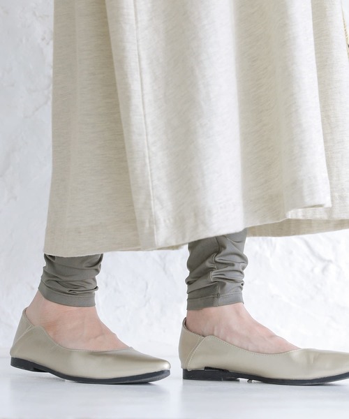 osharewalker（オシャレウォーカー）の「【廃盤】『12分丈レギンス』（ラッシュガード・レディース・グレー/ブラック・1/2）」の2枚目の写真