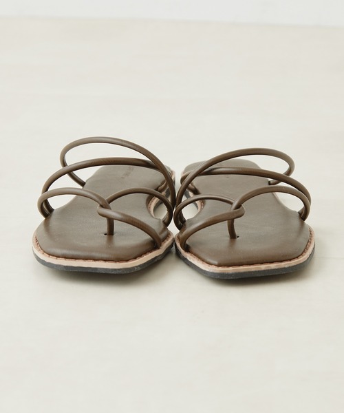 PUAL CE CIN（ピュアルセシン）の「ナローストリングサンダル（サンダル・レディース・グレー系その他/ブラウン系その他・LARGE/MEDIUM）」の14枚目の写真