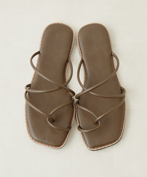 PUAL CE CIN（ピュアルセシン）の「ナローストリングサンダル（サンダル・レディース・グレー系その他/ブラウン系その他・LARGE/MEDIUM）」の12枚目の写真