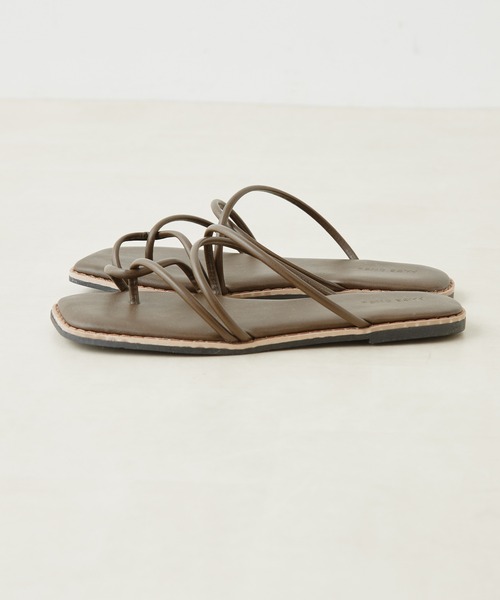PUAL CE CIN（ピュアルセシン）の「ナローストリングサンダル（サンダル・レディース・グレー系その他/ブラウン系その他・LARGE/MEDIUM）」の13枚目の写真