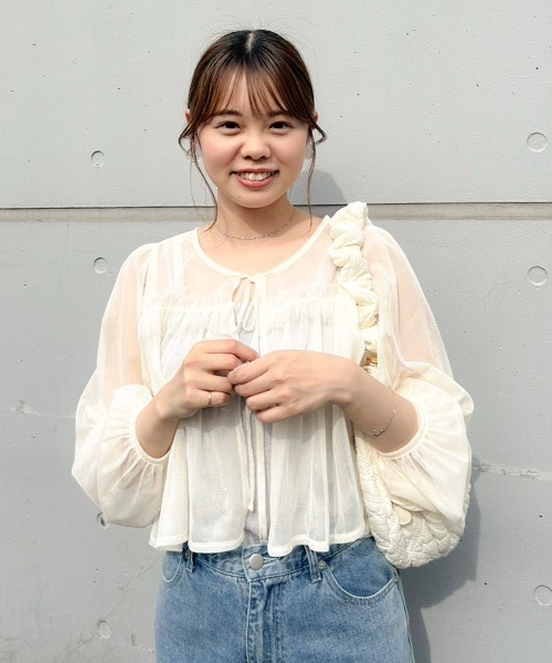 キルティングギャザーバッグ2（ショルダーバッグ）｜flower（フラワー）