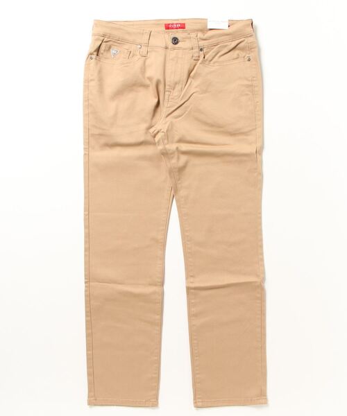 Guess（ゲス）の「Delmar Slim Straight（チノパンツ・メンズ・ベージュ・32inch）」の5枚目の写真