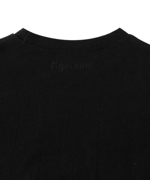 Figments(フィグメンツ)の「RVスリーブ刺繍ロゴT(Tシャツ/カットソー・レディース・グレー/オフホワイト/グリーン・SMALL/MEDIUM)」の13枚目の写真
