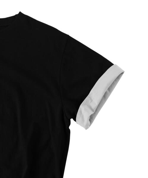 Figments(フィグメンツ)の「RVスリーブ刺繍ロゴT(Tシャツ/カットソー・レディース・グレー/オフホワイト/グリーン・SMALL/MEDIUM)」の14枚目の写真
