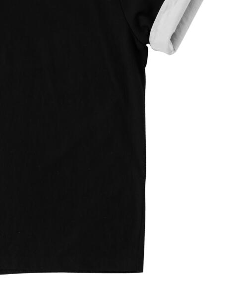 Figments(フィグメンツ)の「RVスリーブ刺繍ロゴT(Tシャツ/カットソー・レディース・グレー/オフホワイト/グリーン・SMALL/MEDIUM)」の15枚目の写真