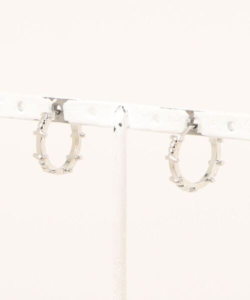 有刺鉄線デザインピアス/ペア(RO)（ピアス（両耳用））｜almo