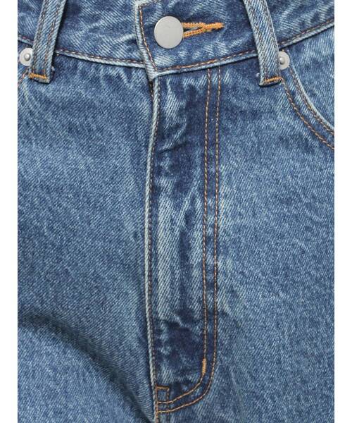 CALNAMUR（カルナムール）の「ビジューストレートデニムパンツ（デニムパンツ・レディース・ブルー・SMALL/MEDIUM）」の4枚目の写真