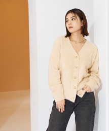 Levi's/リーバイス シャギーVネックニットカーディガン