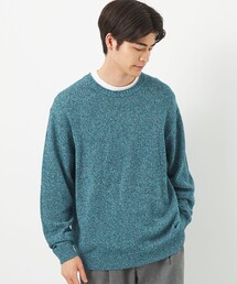 green label relaxing | ミックスカラー テンジク ロールネック ニット(ニット/セーター)