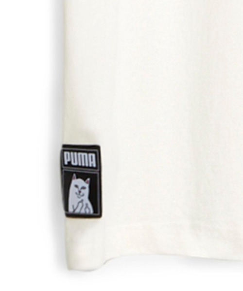 PUMA(プーマ)の「【PUMA×RIPNDIP/プーマ×リップンディップ】 コラボ 半袖 ポケットTEE ワンポイント オーバーサイズ 622195(Tシャツ/カットソー・メンズ・ブラック/ホワイト・S/XL/M/L)」の7枚目の写真