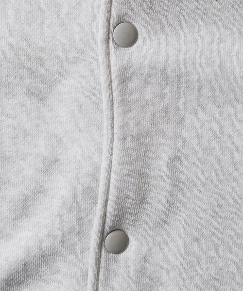 FREAK'S STORE(フリークスストア)の「限定展開 ビッグシルエット スウェット スナップカーディガン/裏起毛(カーディガン/ボレロ・メンズ・オリーブ/ブラック/グレイッシュベージュ/ネイビー/アッシュグレー・MEDIUM/X-LARGE/LARGE/SMALL)」の14枚目の写真