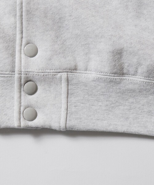 FREAK'S STORE(フリークスストア)の「限定展開 ビッグシルエット スウェット スナップカーディガン/裏起毛(カーディガン/ボレロ・メンズ・オリーブ/ブラック/グレイッシュベージュ/ネイビー/アッシュグレー・MEDIUM/X-LARGE/LARGE/SMALL)」の18枚目の写真