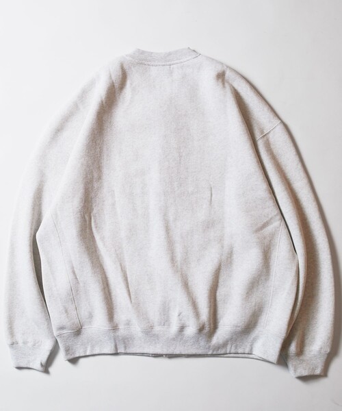 FREAK'S STORE(フリークスストア)の「限定展開 ビッグシルエット スウェット スナップカーディガン/裏起毛(カーディガン/ボレロ・メンズ・オリーブ/ブラック/グレイッシュベージュ/ネイビー/アッシュグレー・MEDIUM/X-LARGE/LARGE/SMALL)」の19枚目の写真