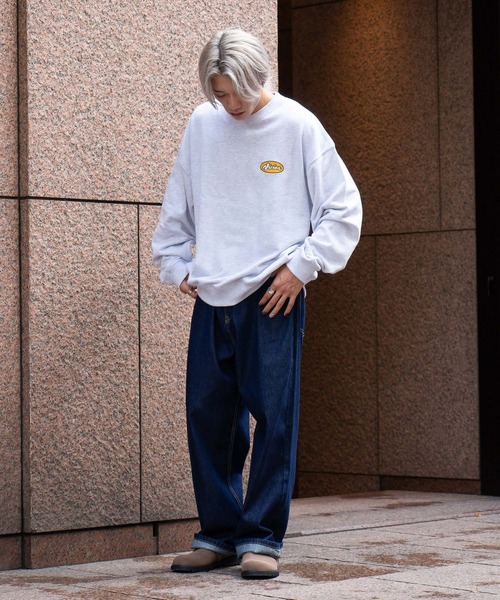VISION STREET WEAR(ヴィジョンストリートウェア)の「【VISION STREET WEAR/ビジョンストリートウェア】 バックプリント バック刺繍 裏毛 クルーネック トレーナー スウェット(スウェット・メンズ・ブラック/杢グレー/ブルー/ブラウン・MEDIUM/LARGE/X-LARGE)」の16枚目の写真