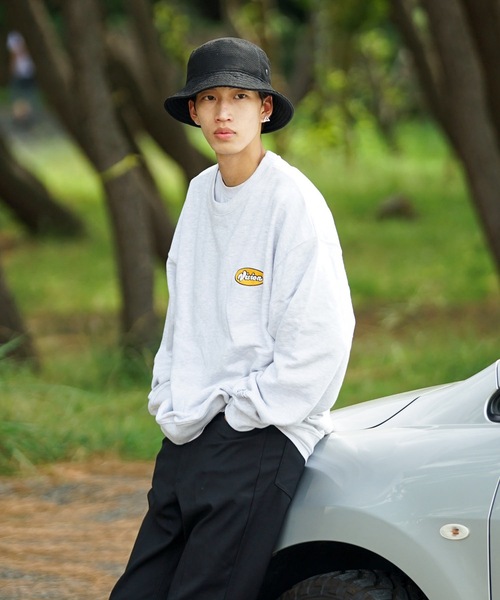 VISION STREET WEAR(ヴィジョンストリートウェア)の「【VISION STREET WEAR/ビジョンストリートウェア】 バックプリント バック刺繍 裏毛 クルーネック トレーナー スウェット(スウェット・メンズ・ブラック/杢グレー/ブルー/ブラウン・MEDIUM/LARGE/X-LARGE)」の11枚目の写真