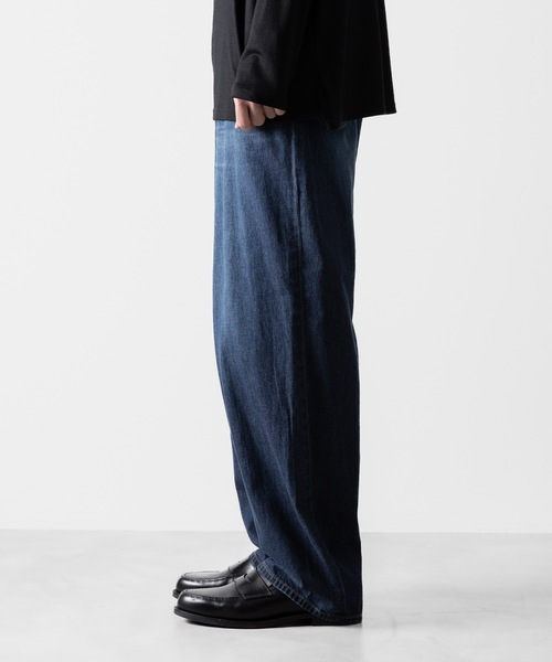 FADED WIDE DENIM PANTS | SHIKITARI