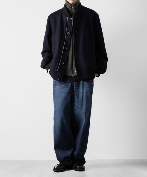 WASHED WIDE DENIM（デニムパンツ）｜ato（アトウ）の