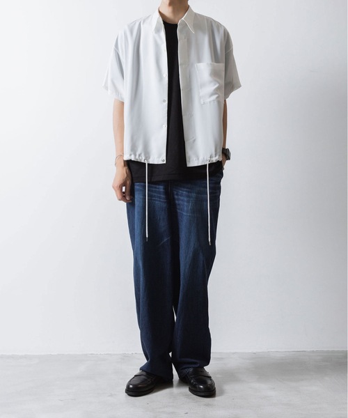 Y*N様 最安値 Washed Denim Wide Pants 36インチ Y*N様 最安値 Washed