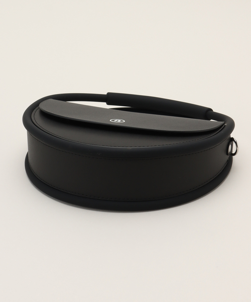 NaNa-NaNa（ナナナナ）の「【nana-nana/ナナ-ナナ】HOOP RECYCLED LEATHER（ハンドバッグ・レディース・ブラック・FREE）」の4枚目の写真
