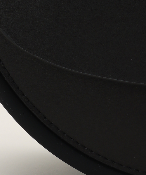 NaNa-NaNa（ナナナナ）の「【nana-nana/ナナ-ナナ】HOOP RECYCLED LEATHER（ハンドバッグ・レディース・ブラック・FREE）」の13枚目の写真