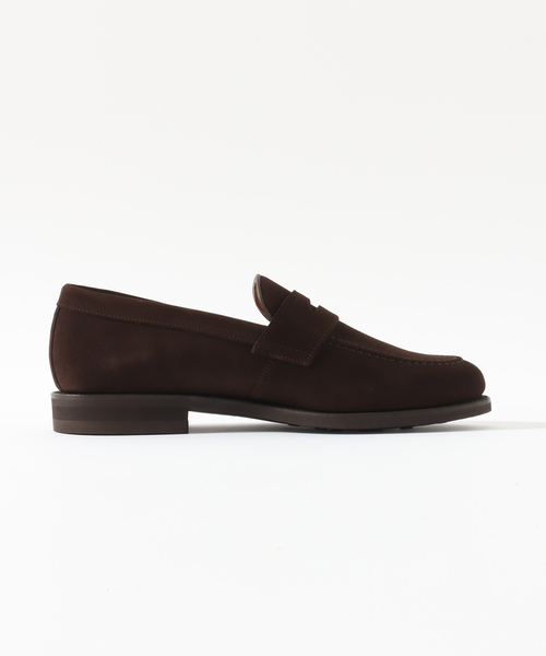 Berwick1707（バーウィック）の「【Berwick1707 / バーウィック1707】Suede Penny Loafer 5260（ローファー・メンズ・ブラウン・5/5.5/6.5/XX-SMALL/7/7.5/6）」の4枚目の写真