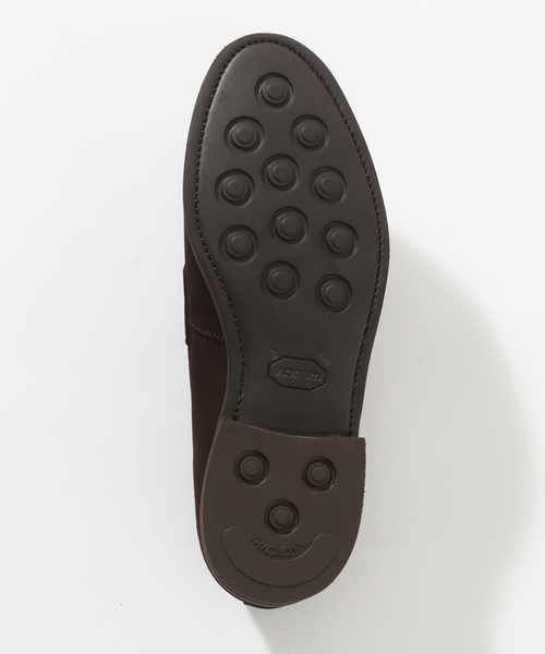 Berwick1707（バーウィック）の「【Berwick1707 / バーウィック1707】Suede Penny Loafer 5260（ローファー・メンズ・ブラウン・5/5.5/6.5/XX-SMALL/7/7.5/6）」の7枚目の写真