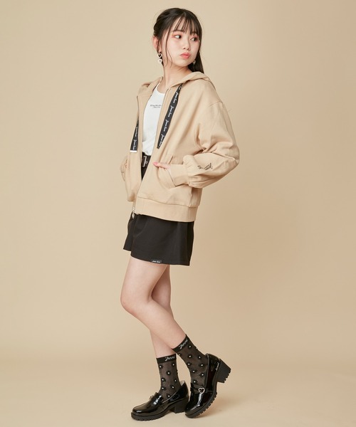 JENNI love（ジェニィラブ）の「【コットン100％】バックリボン肩フリルロンT（Tシャツ/カットソー・キッズ・サックスブルー/ブラック/オフホワイト・130cm/140cm/150cm/160cm）」の18枚目の写真