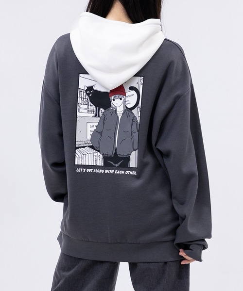 the red thread パーカー a-r】〔Red Cap Girl/レッドキャップガール〕シルクタッチ