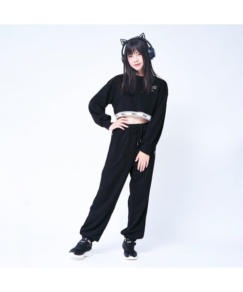 algy(アルジー)の「モチーフラインパンツ(その他パンツ・キッズ・ミント/ブラック/オフホワイト・MEDIUM/XXX-SMALL/XX-SMALL/X-SMALL/SMALL)」の5枚目の写真