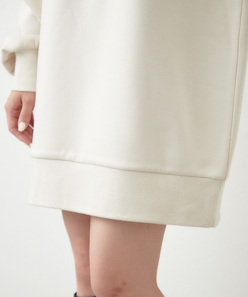 Chico(チコ)の「ダンボールフロッキープリントスウェット(スウェット・レディース・グレー/ブラック/アイボリー・FREE)」の8枚目の写真